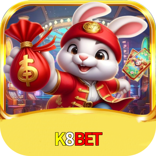 Imagem promocional da K8BET mostrando a plataforma e suas vantagens
